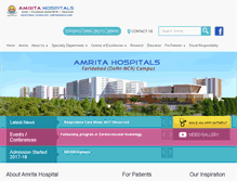 Tablet Screenshot of aimshospital.org